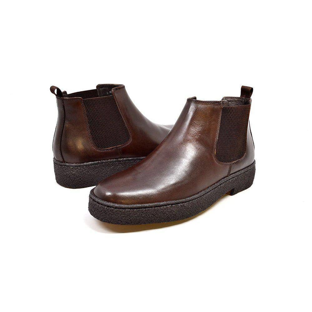 British Walkers Playboy Original Soho Men's Slip On Leather Chelsea Boots