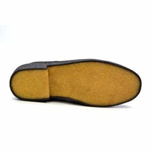 British Walkers Playboy Wingtip Men's Two Tone Black Leather and Suede Chukka Boots
