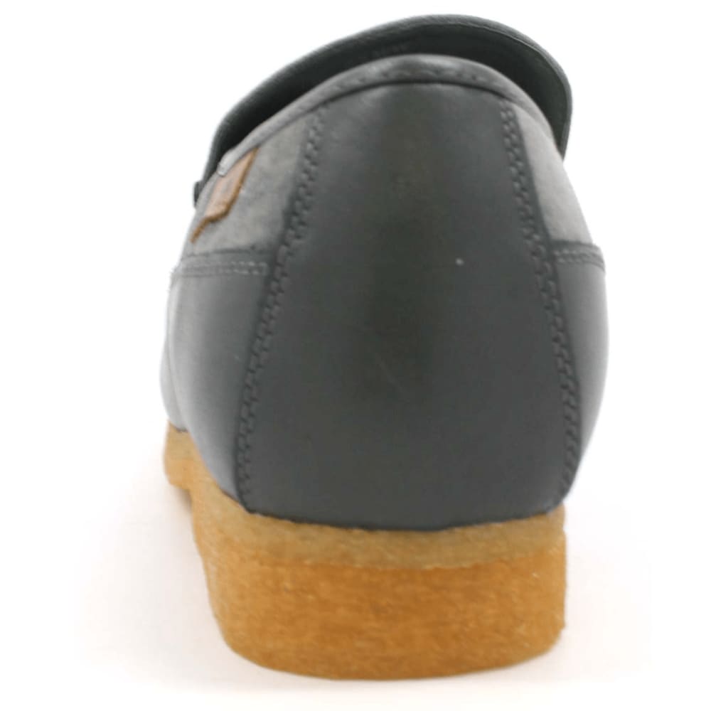 British Walkers Power Men's Crepe Sole Leather and Suede Slip On Shoes