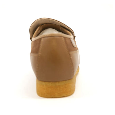 British Walkers Power Men's Crepe Sole Leather and Suede Slip On Shoes