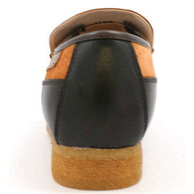 British Walkers Power Men's Crepe Sole Leather and Suede Slip On Shoes