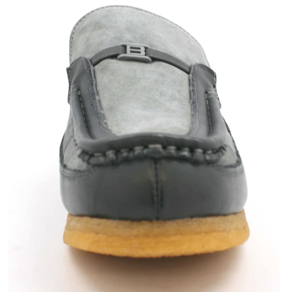 British Walkers Power Men's Crepe Sole Leather and Suede Slip On Shoes