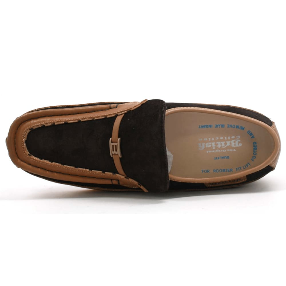 British Walkers Power Men's Crepe Sole Leather and Suede Slip On Shoes