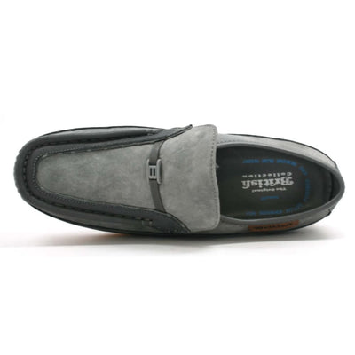 British Walkers Power Men's Crepe Sole Leather and Suede Slip On Shoes