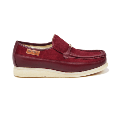 British Walkers Power Plus Leather and Suede Men’s Crepe Sole Slip On Shoes