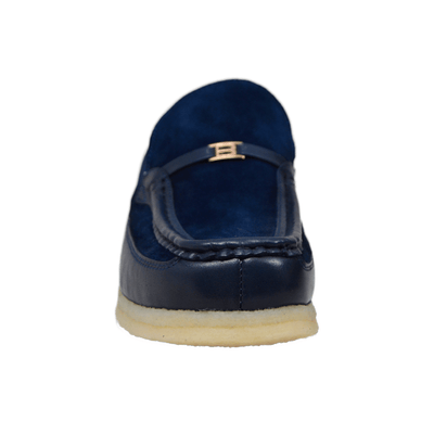 British Walkers Power Plus Leather and Suede Men’s Crepe Sole Slip On Shoes