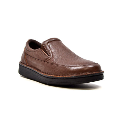 British Walkers Nottingham Men's Black Leather Everyday Slip On Shoes view 2