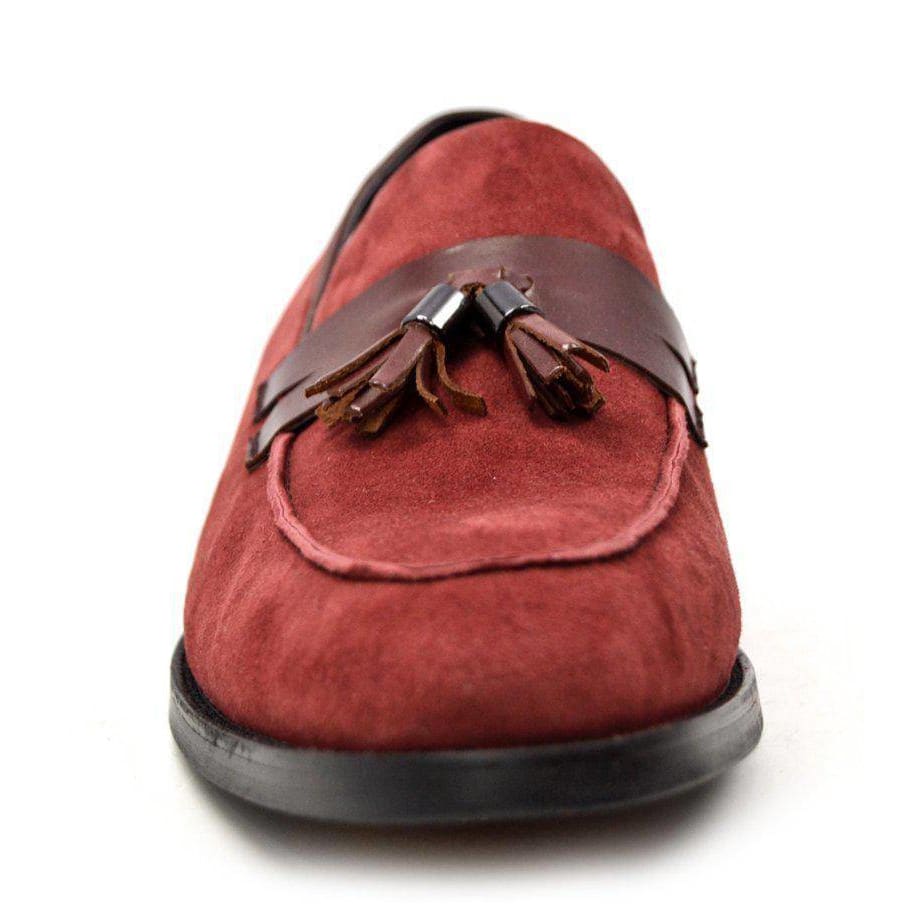 British Walkers Space Men's Elegant Suede Slip On Dress Shoes