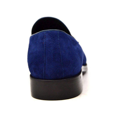 British Walkers Space Men's Elegant Suede Slip On Dress Shoes