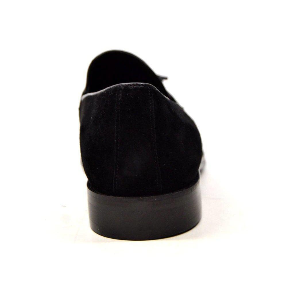 British Walkers Space Men's Elegant Suede Slip On Dress Shoes