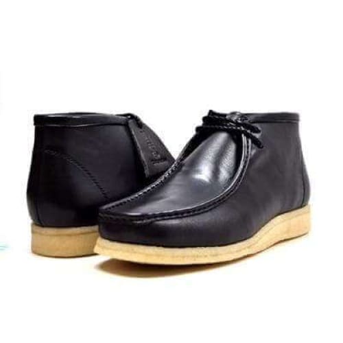 British Walkers Walker 100 – Black Leather Men’s Chukka Boot Timeless FullLeather Craft with Classic British Style