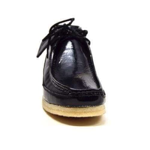 British Walkers Walker 100 – Black Patent Leather Men’s Chukka Boot HighGloss Craft with Modern British Prestige