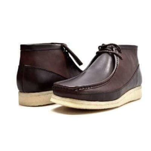 British Walkers Walker 100 – Brown Suede & Leather Men’s Chukka Boot Heritage Craft for Men Who Prefer Substance and Style