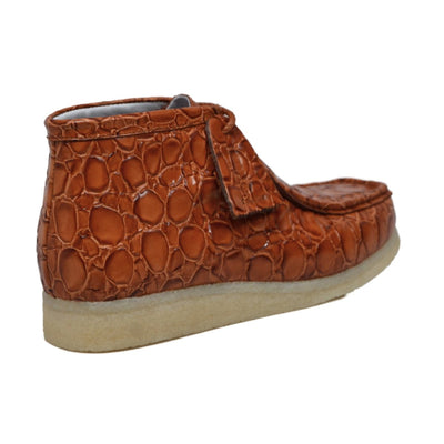 British Walkers Walker 100 Croc Men’s Crocodile Leather Chukka Boots