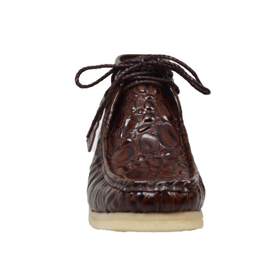 British Walkers Walker 100 Croc Men’s Crocodile Leather Chukka Boots