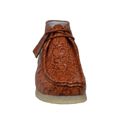 British Walkers Walker 100 Croc Men’s Crocodile Leather Chukka Boots