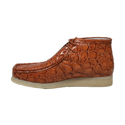 British Walkers Walker 100 Croc Men’s Crocodile Leather Chukka Boots
