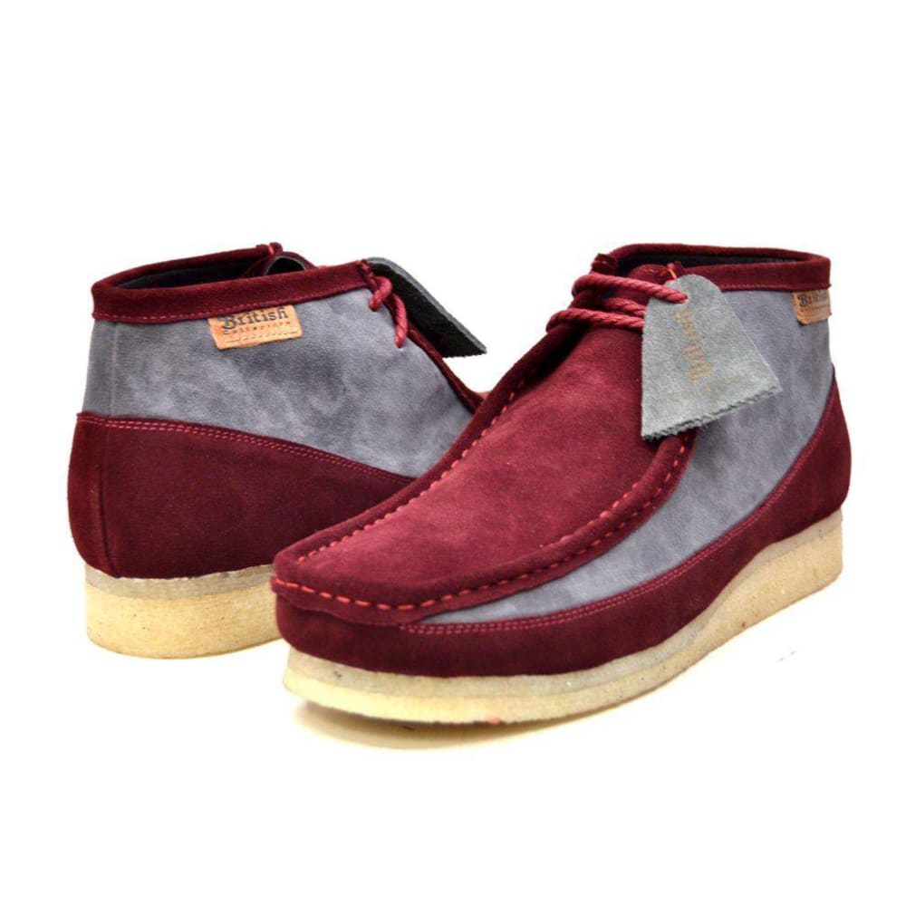 British Walkers Walker 100 Limited Edition Men's Suede Two Tone High Top Chukka Boots