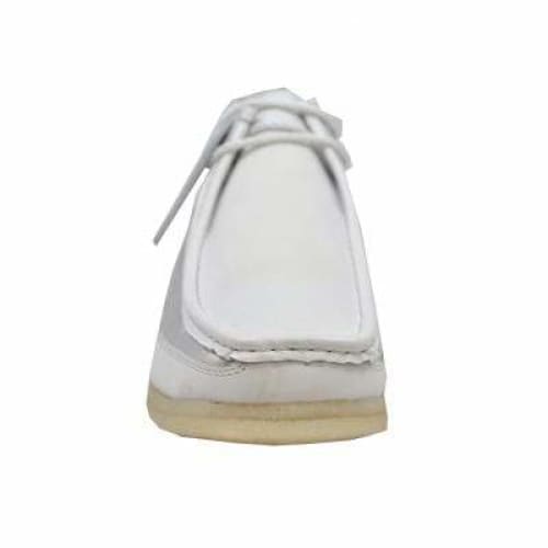 British Walkers Walker 100 – White & Silver Leather Men’s Chukka Boot Clean TwoTone Craft with Refined Urban Style