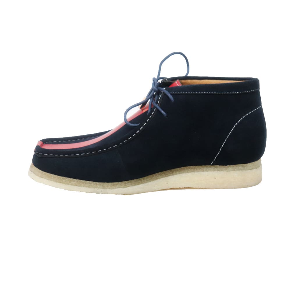 British Walkers Walker Stripe Men’s Striped Suede Limited Edition Chukka Boots Bold Heritage Style with Signature Street Appeal