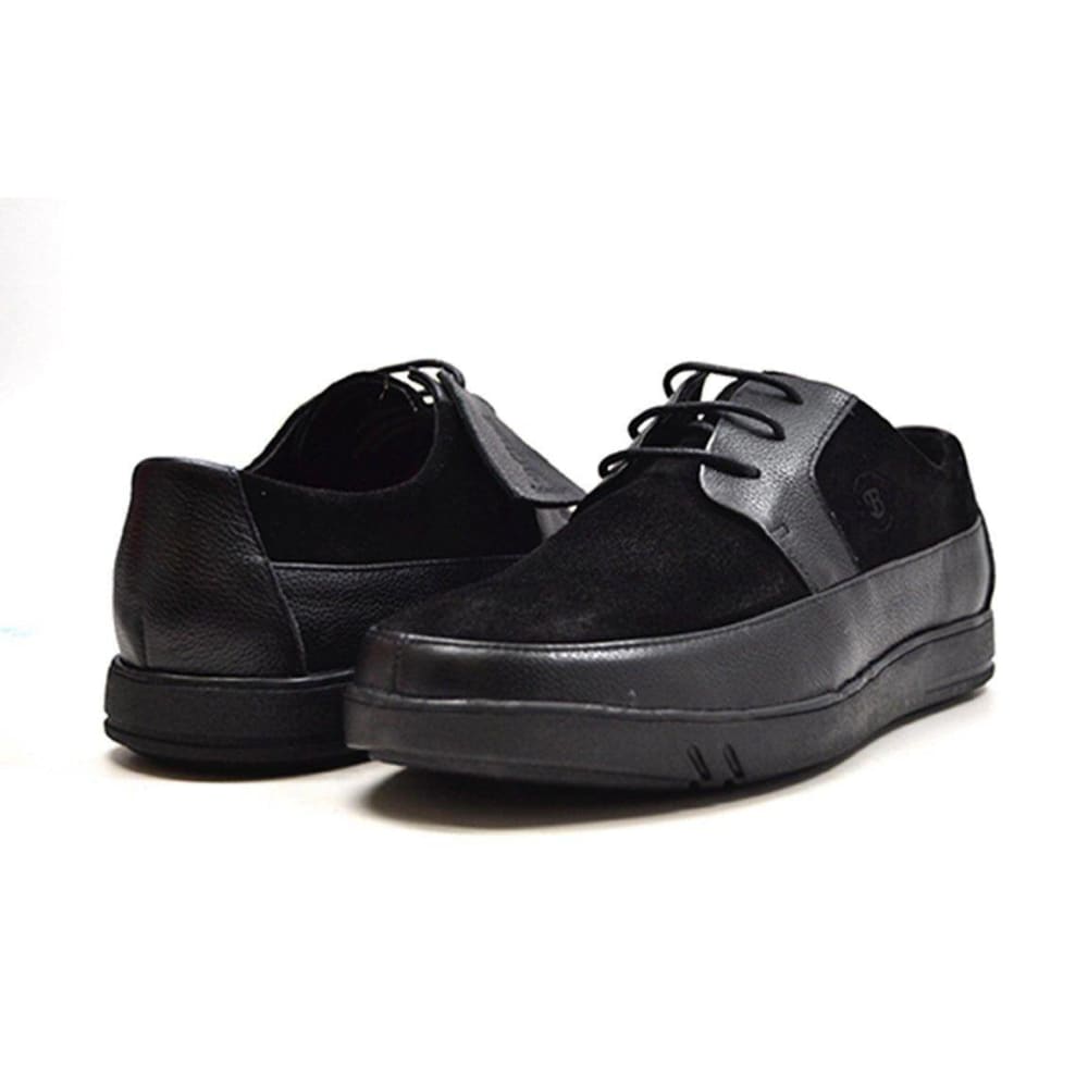 British Walkers Westminster Bally Style Men’s Leather and Suede Low Top Sneakers