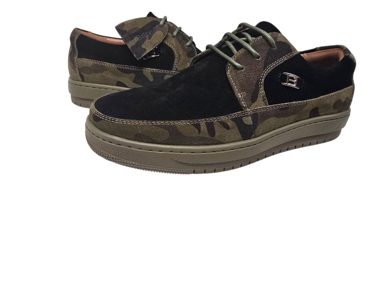 British Walkers Westminster Men’s Luxury 80s Retro Bally Inspired Low Top Sneakers