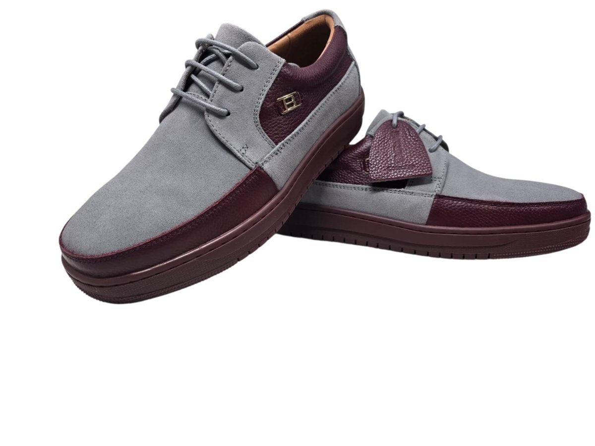 British Walkers Westminster Men’s Luxury 80s Retro Bally Inspired Low Top Sneakers