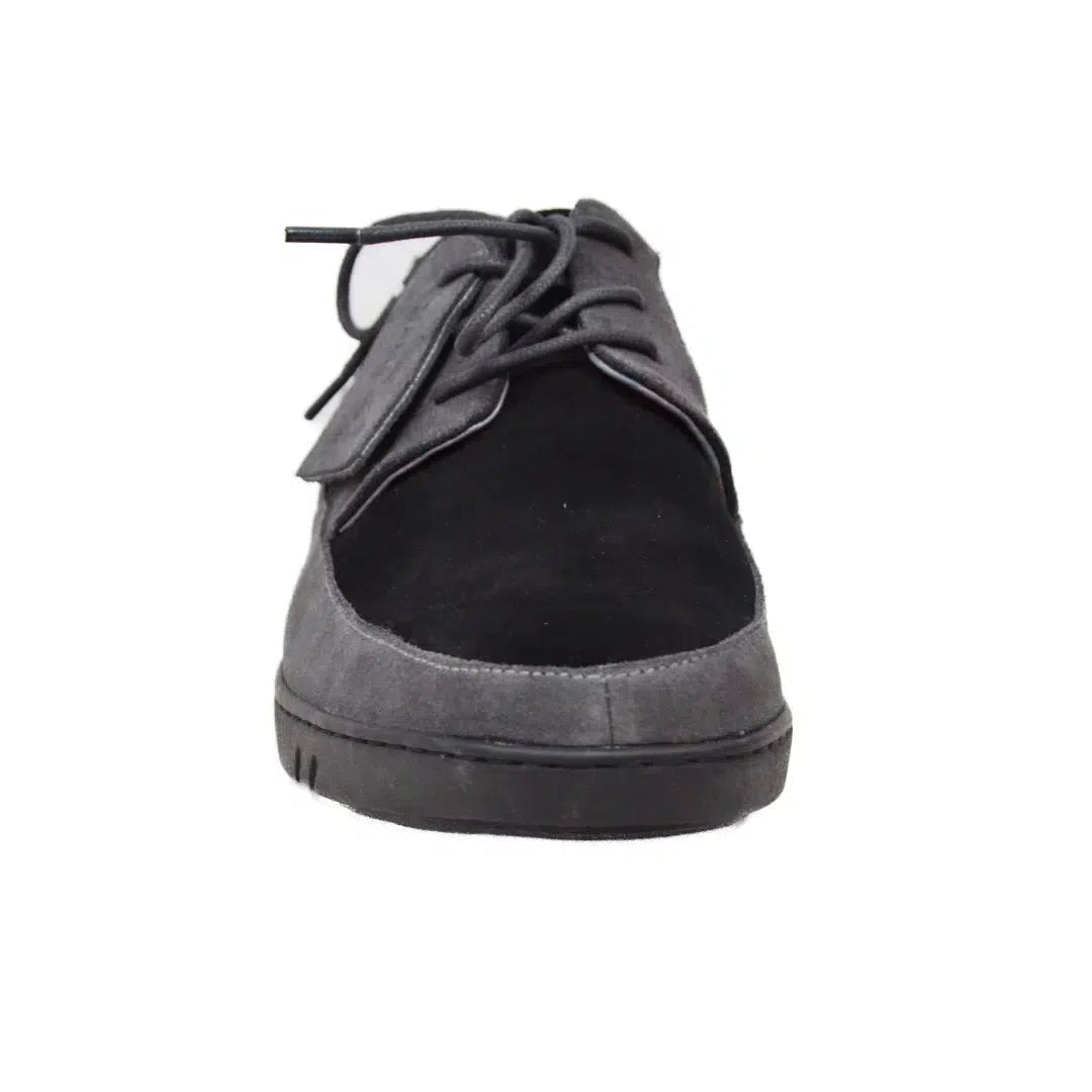 British Walkers Westminster Vintage Bally Style Men's Leather and Suede Low Top Sneakers