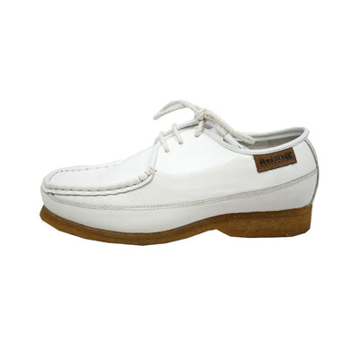 British Walkers White Affair Men's All White Leather Shoes view 13