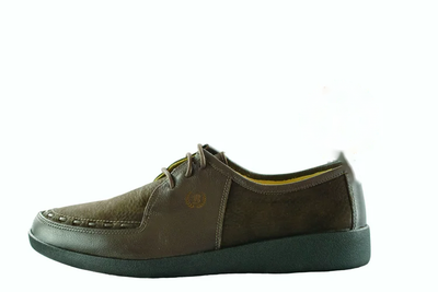 Brown Johnny Famous Bally Style Delancey men's low-top sneakers, view 5