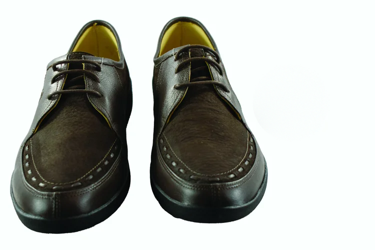 Brown Johnny Famous Bally Style Delancey men's low-top sneakers, view 2