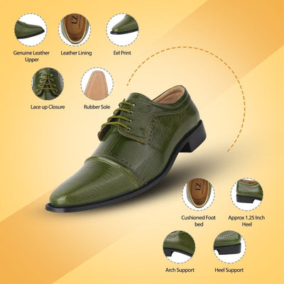 Liberty Zeno BRUCE Leather Oxford Style Dress Shoes