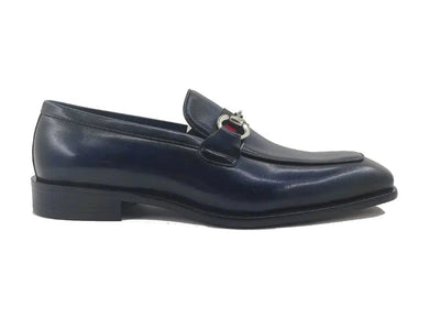 Carrucci Shoes Burnished Calfskin Slip On Loafer Calfskin KS50928R