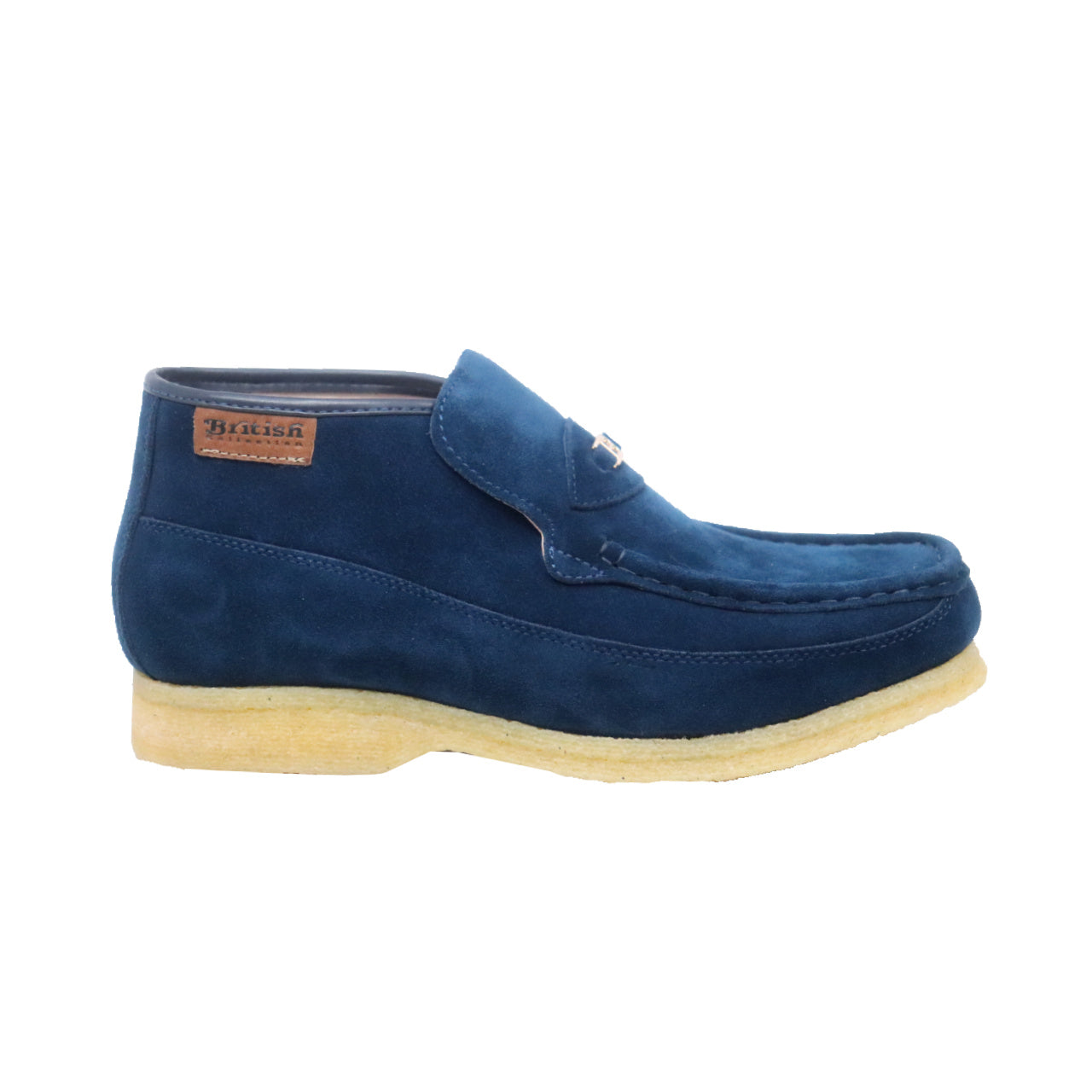 British Walkers BWB Men's Suede Slip On Shoes view 12