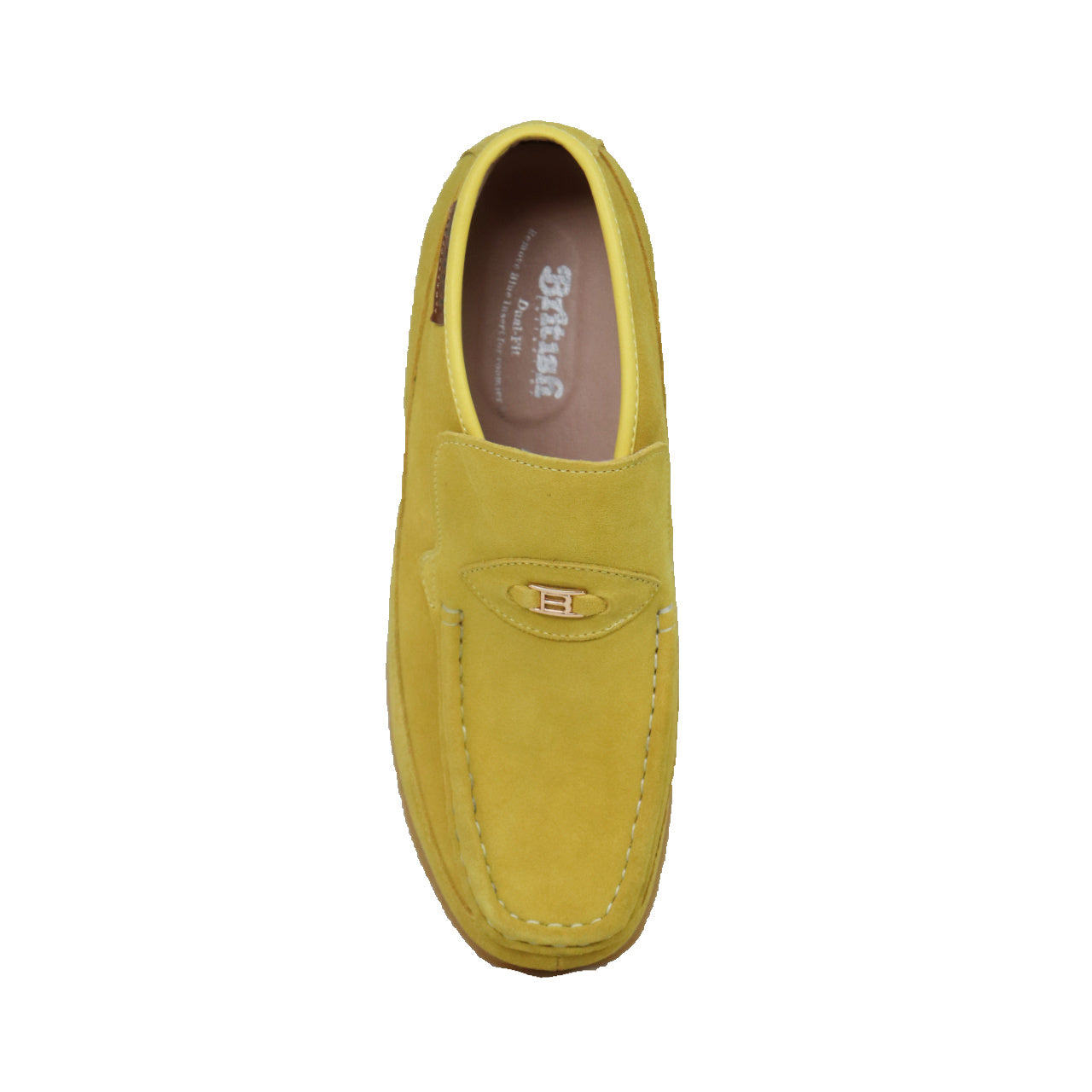 British Walkers BWB Men's Suede Slip On Shoes view 6