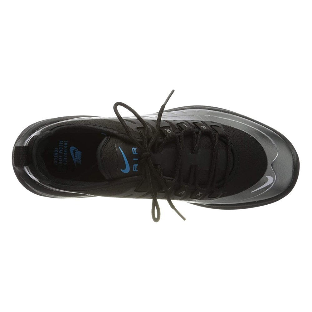 Nike Air Max Axis Premium Men's Sneakers — Black/Metallic Grey Mesh Low-Top