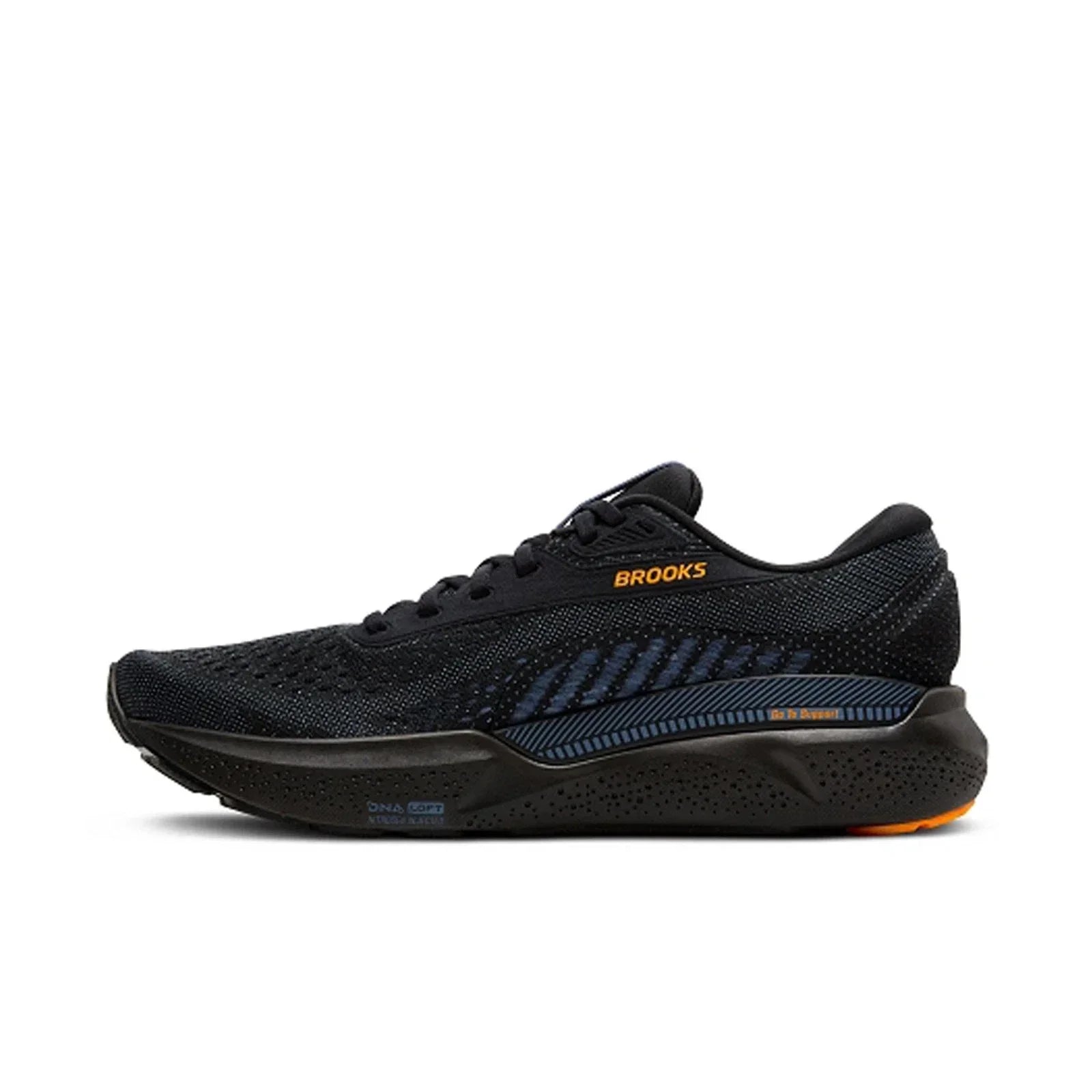 Brooks Adrenaline GTS 24 Men's Sneakers — Black Running