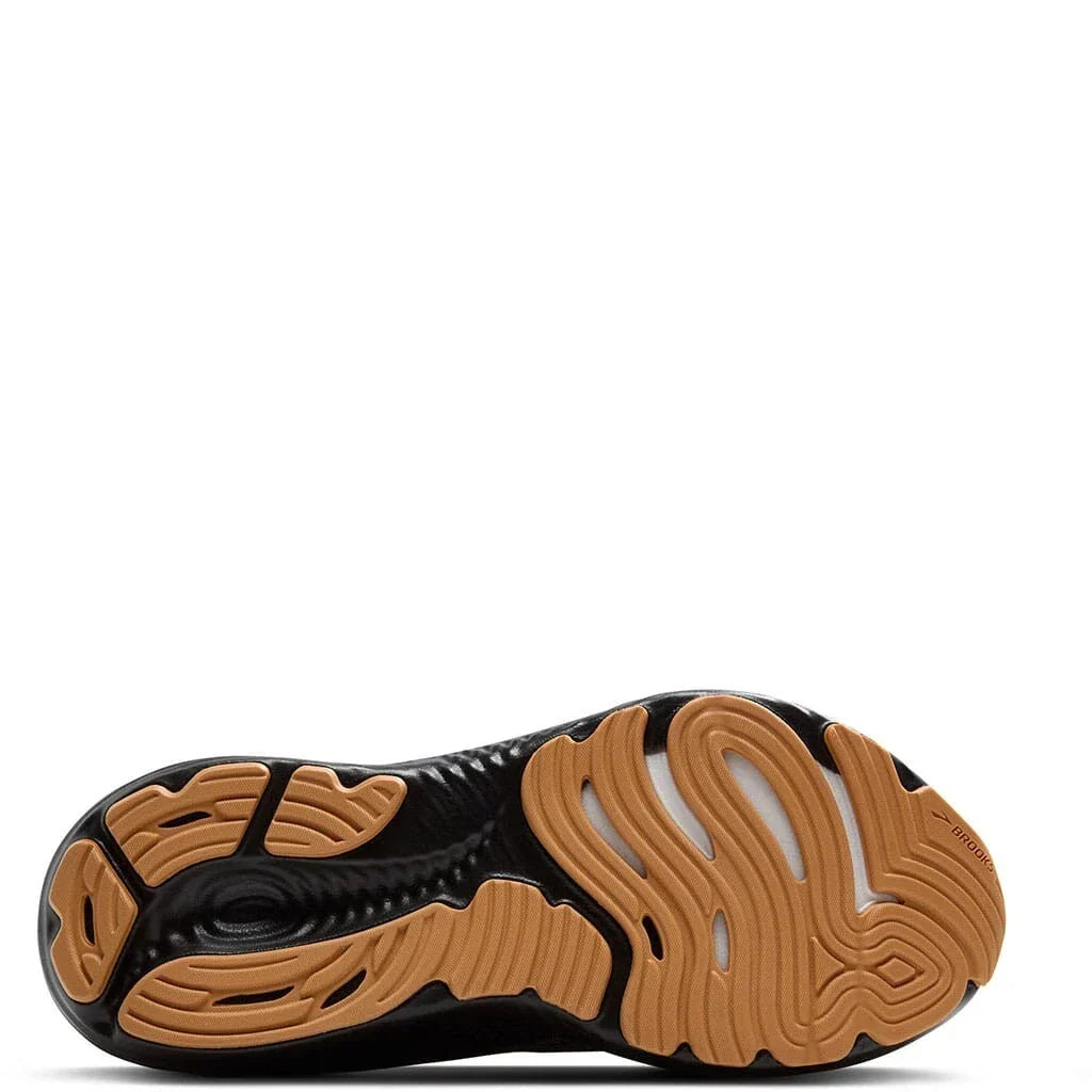 Brooks Glycerin 22 Men's Sneakers — Black/Primer Gray Running