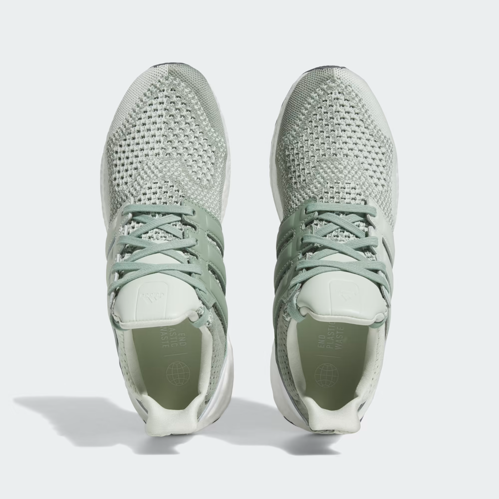 adidas Ultraboost 1.0 Linen Sportswear Men's Sneakers — Green