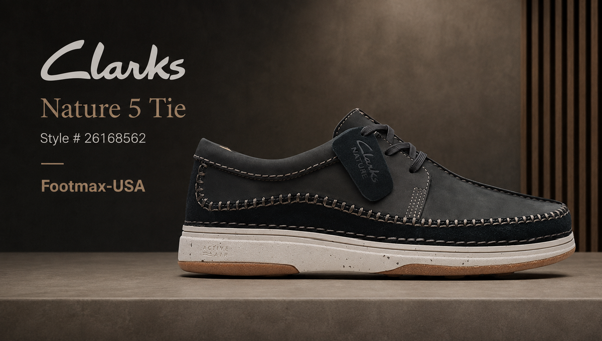 Clarks - Nature 5 Tie - 26168562 - Men's — product view 1