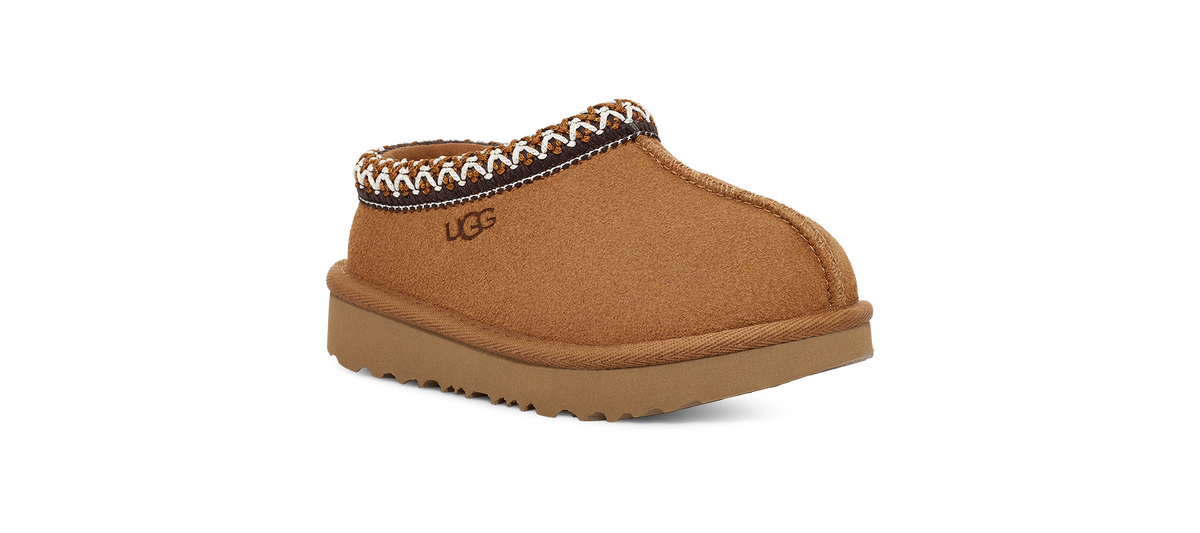 UGG Tasman II Toddlers' (TD) Slippers — Chestnut
