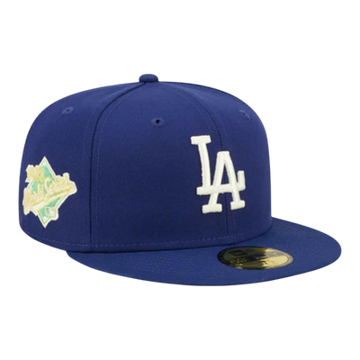 New Era 59Fifty Los Angeles Dodgers Citrus Pop Fitted Hat Navy/Green