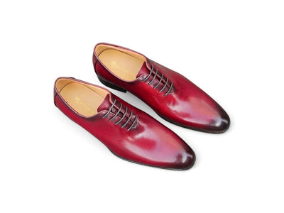 Carrucci Shoes Calfskin Whole Cut Lace Up Oxford Leather KS50512