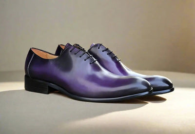 Carrucci Shoes Calfskin Whole Cut Lace Up Oxford Leather KS50512