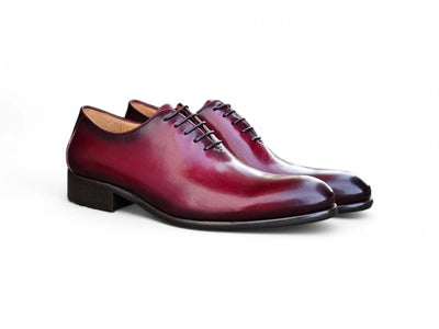 Carrucci Shoes Calfskin Whole Cut Lace Up Oxford Leather KS50512