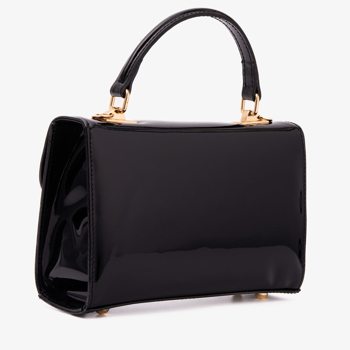 Vinci Leather The Rosalinda Black Leather Handbag – product view 5