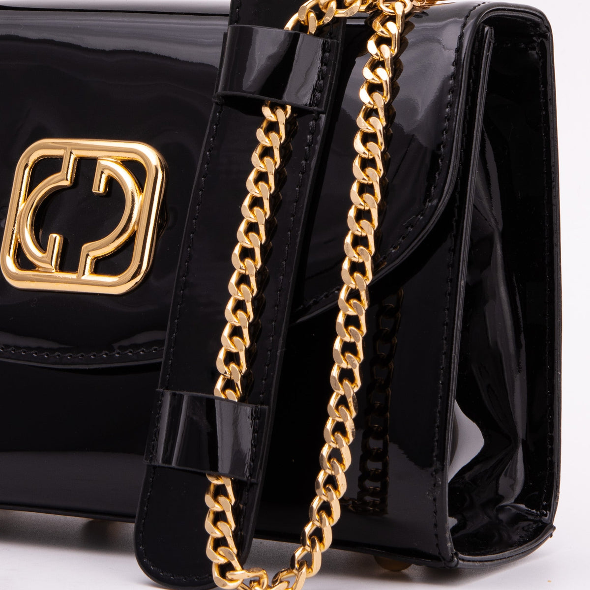 Vinci Leather The Rosalinda Black Leather Handbag – product view 3