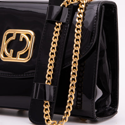 Vinci Leather The Rosalinda Black Leather Handbag – product view 3