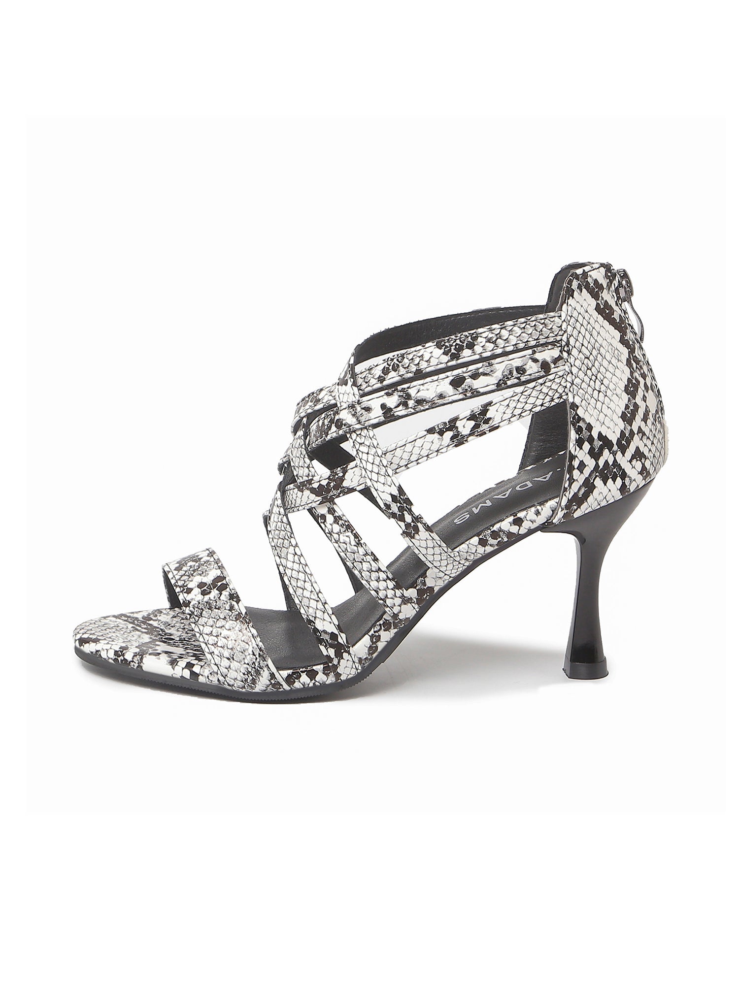Carla | White/Black Snake