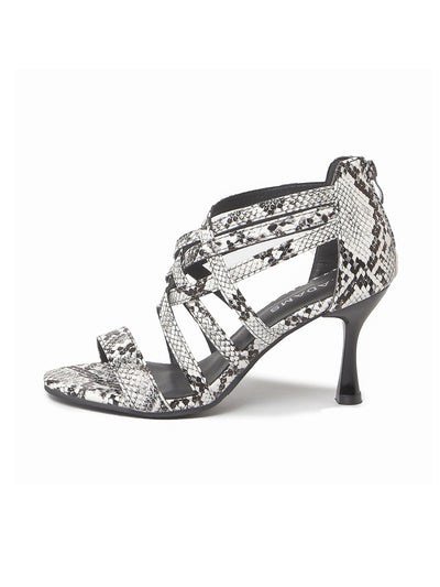 Carla | White/Black Snake